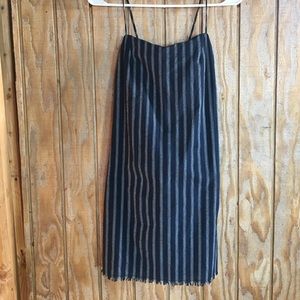 Fitted Navy Blue dress